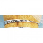 Bracelet Silver Plated Mobius John 3:16