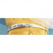 Bracelet Silver Plated Mobius Psalm 46:10
