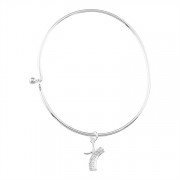 2pk -Bracelet-Silver Plated My Journey CZ Bangle (Pack of 2) 2pk -Bracelet-Silver Plated My Journey CZ Bangle (Pack of 2)