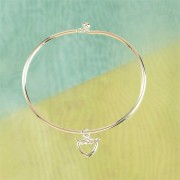 Bracelet Silver Plated The Knot Bangle