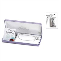 Bracelet Sterling Silver Dear Grandma Letter 8.5 Inch Chain