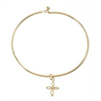 Bracelets Gold Plated Say Your Prayers Bangle