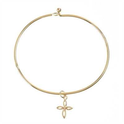 Bracelets Gold Plated Say Your Prayers Bangle - 714611178590 - 73-4033P