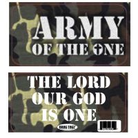 Brag Tag US Army of The One Pack of 12