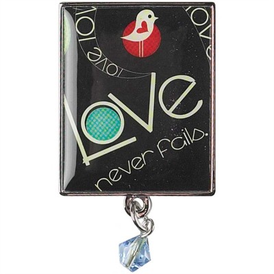Brooch Love Never Fails Pack of 6 - 603799434799 - JAB-502