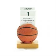 Calendar Resin Basketball Always Pray Pack of 2