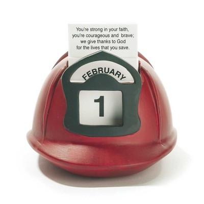 Calendar Resin Fire Fighter Strong in Your Faith Pack of 2 - 603799562218 - CALR-103