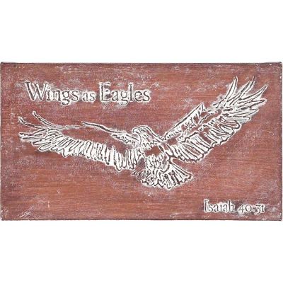 Canvas Print Mount Up With Wings As Eagles Isaiah 40:31 - 603799427289 - CANV1018-5