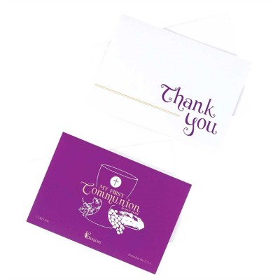 Cards Boxed My First Communion (Pack of 3) - 603799006460 - CARD-506 Cards Boxed My First Communion (Pack of 3) - 603799006460 - CARD-506