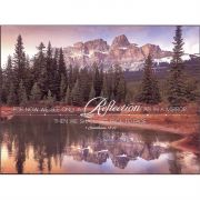 Castle Mountain & Boreal Forest Wall Plaque