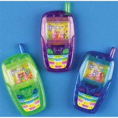 Cell Phone Water Game God Is Pack of 36 - 603799198769 - N-351