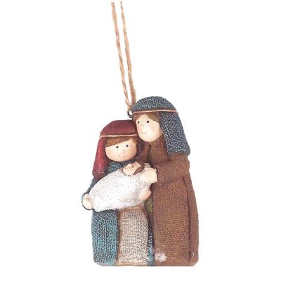 Christmas Ornament Holy Family 2 1/2" High (Pack of 6) - 603799211055 - CHO-2151
