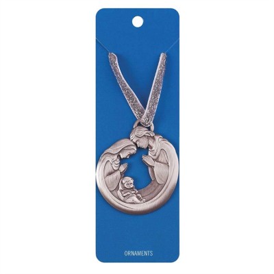 Christmas Ornament Metal 2.5" Holy Family (Pack of 6) - 603799093316 - CHO-8505