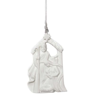 Christmas Ornament Porcelain Holy Family 3.5 Inch Pack of 6 - 603799537728 - CHO-979