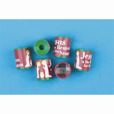 Christmas Silicone Bracelet Red/Green Kaleidoscope Pack of 4 - 603799327824 - CHN-107