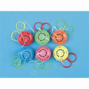 Christmas Silicone Bracelet Red/Green Whizzer Pack of 4