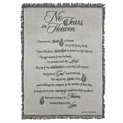 Cotton Throw Blanket 52x68 Inch No Tears In Heaven