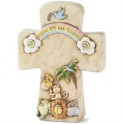 Cross Tabletop Resin 6in Blessed Pack of 2