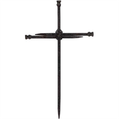 Cross Wall Metal 10.5 Inch Pack of 3 - 603799525749 - MWC-328