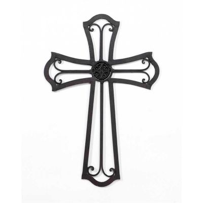 Cross Wall Metal Medallion Pack of 2 - 603799387934 - MWC-302