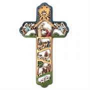 Cross Wall Resin 12 Inch Color Pack of 2