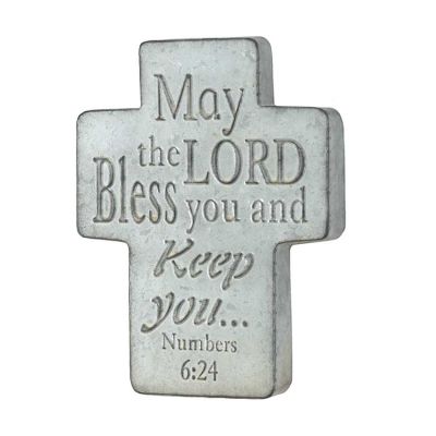 Cross Wall Tin May The Lord Bless You (Pack of 2) - 603799216739 - MWP-705