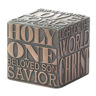 Cube Resin 2 X 2 X 2 Names of God Pack of 3 - 603799556019 - CUBE-103