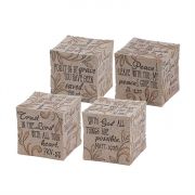 Cube Resin 2 X 2 X 2 Verses Pack of 3