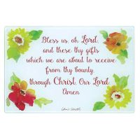 Cutting Board Bless Us, Oh Lord (Pack of 2)