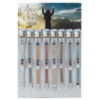 Display-Silver Plated/Gold plated Arise & Shine Bracelet-32 Pc