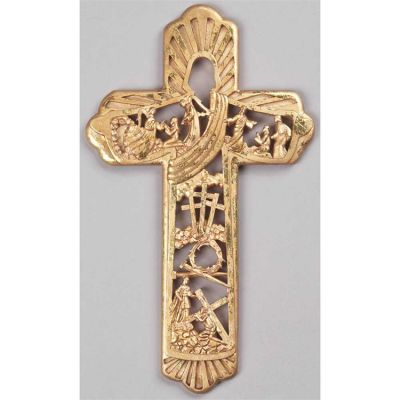 Easter Resurrection Scenes Wall Cross 12 Inch (Pack of 12) - 603799259811 - CMG-1017