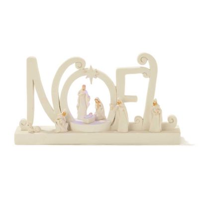 Figure Resin Noel w/Holy Family Pack of 2 - 603799510295 - CHCMG-428