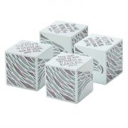 Figurine Cube Resin 2.25x2.25x2.25 Wings as Eagles (Pack of 3)