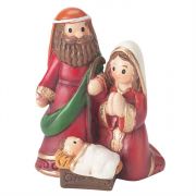 Figurine Resin 2" Holy Family (Pack of 12)