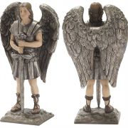 Figurine Resin 8in Angel Michael Pack of 2