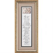 Frame Art 8x18 Greatest of These Is Love 1 Corinthians 13:13