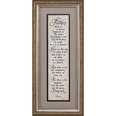 Frame Art The Lord s Prayer - 603799348706 - 20G-616-820