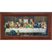 Framed Art The Last Supper by Zabateri 15 x 7"