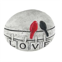 3pk -Garden/Rock Decor Birds-Love (Pack of 3) 3pk -Garden/Rock Decor Birds-Love (Pack of 3)