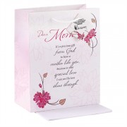 6pk -Gift bag Medium Dear Mom (Pack of 6)
