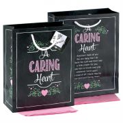 Gift Bags Medium A Caring Heart Pack of 6