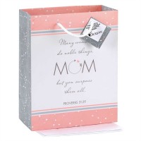 Gift Bags Medium Mom Many Women Do Noble Things 6pk