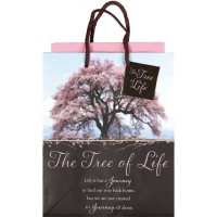 6pk -Gift Bags Small Tree of Life Pack of 6