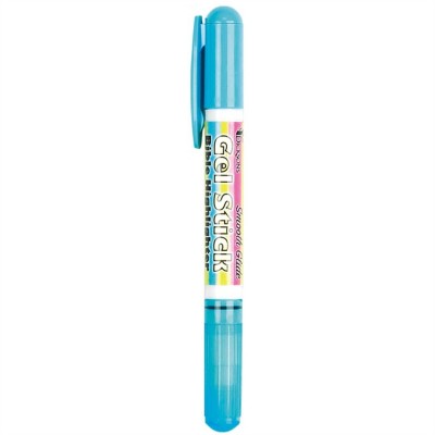 Highlighter Gel Stick Blue Pack of 6 - 603799429207 - MARK-63
