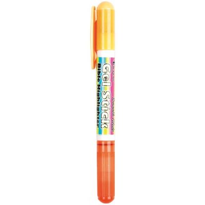 Highlighter Gel Stick Orange Pack of 6 - 603799429214 - MARK-64