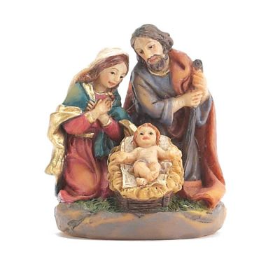 Holy Family Figurine 1.5 Inch Resin Pack of 12 - 603799563710 - CHFIG-349