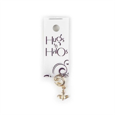 Hugs N Halos Charm Gold Plated Dove - 714611141907 - 35-5122