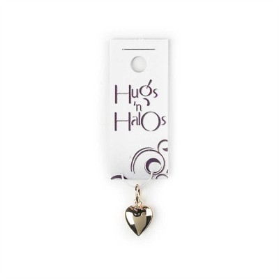 Hugs N Halos Charm Gold Plated Heart - 714611142003 - 35-5132 Hugs N Halos Charm Gold Plated Heart - 714611142003 - 35-5132