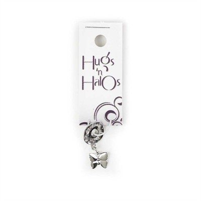 Hugs N Halos Charm Silver Butterfly - 714611141839 - 35-5115