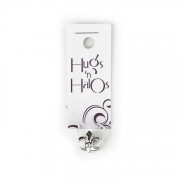 Hugs N Halos Charm Silver Plated Fleur De Lis